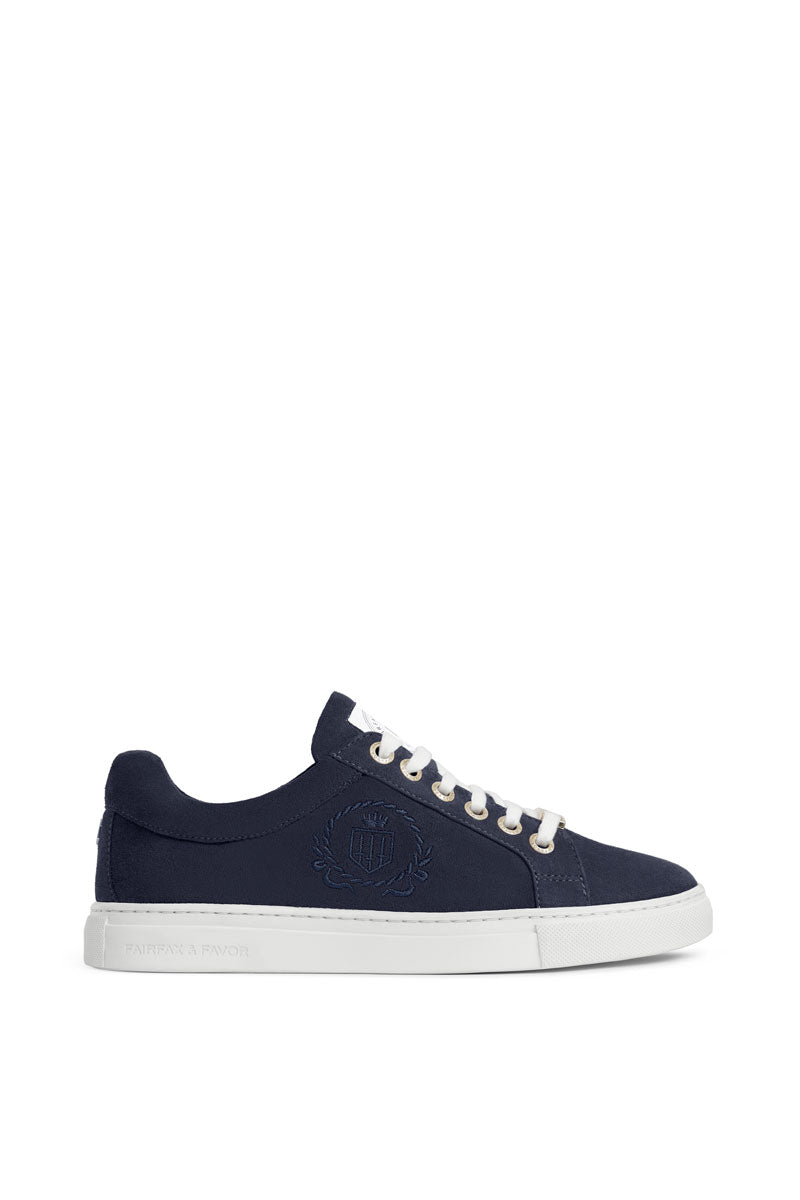 Fairfax & Favor Richmond Trainer Navy Suede