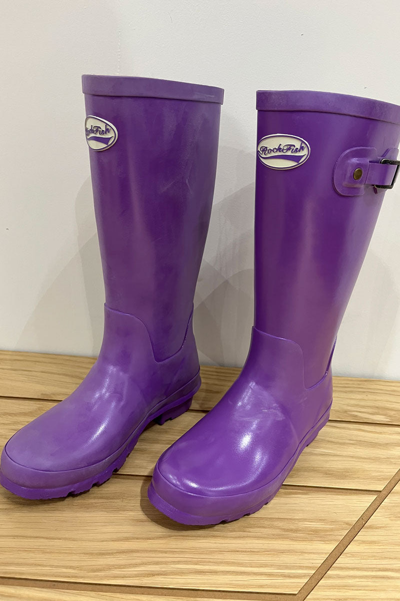 Rockfish Mini Me Gloss Wellie Violet