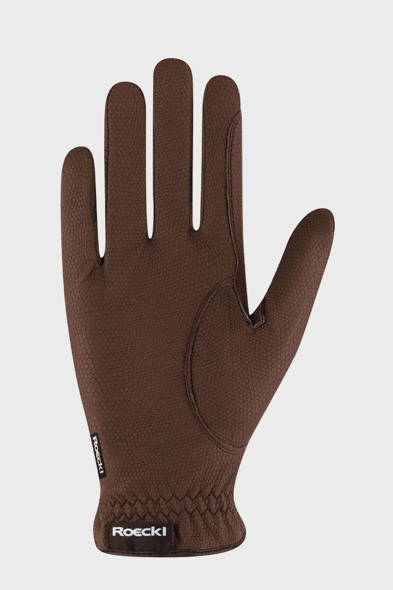 Roeckl Roeck-Grip Junior Gloves Mocha