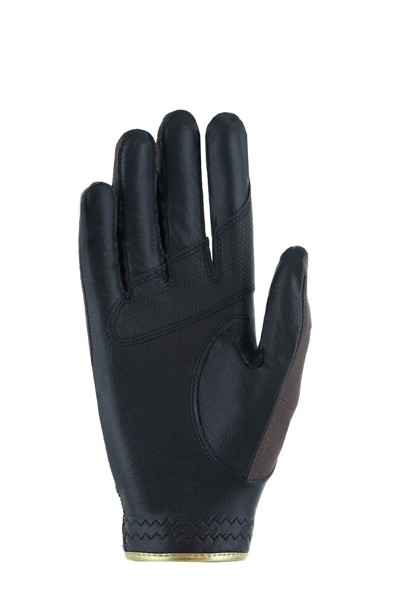 Roeck Millero Gloves Dark Mocha/Black