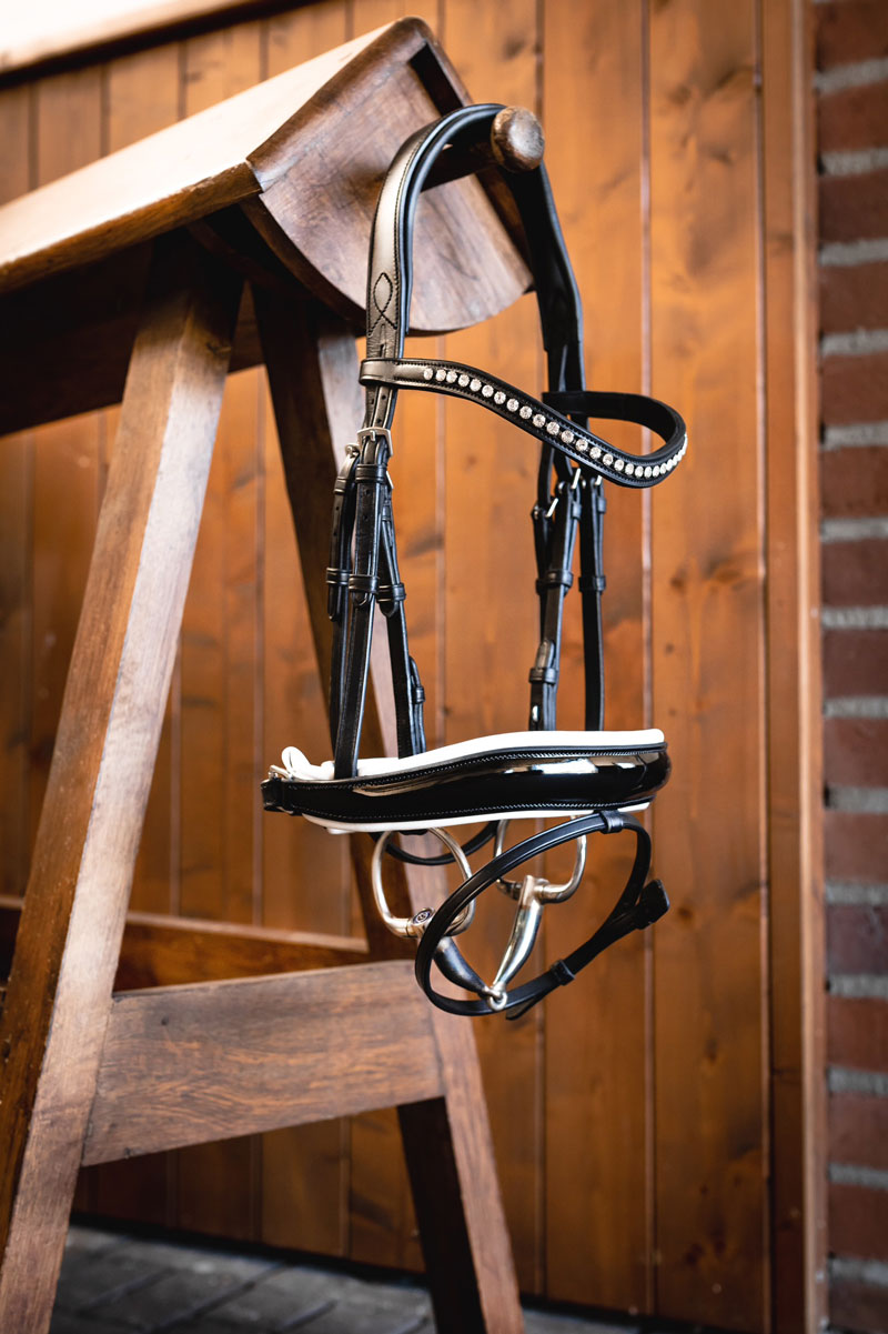 Trust Rotterdam Bridle Black/Black-White