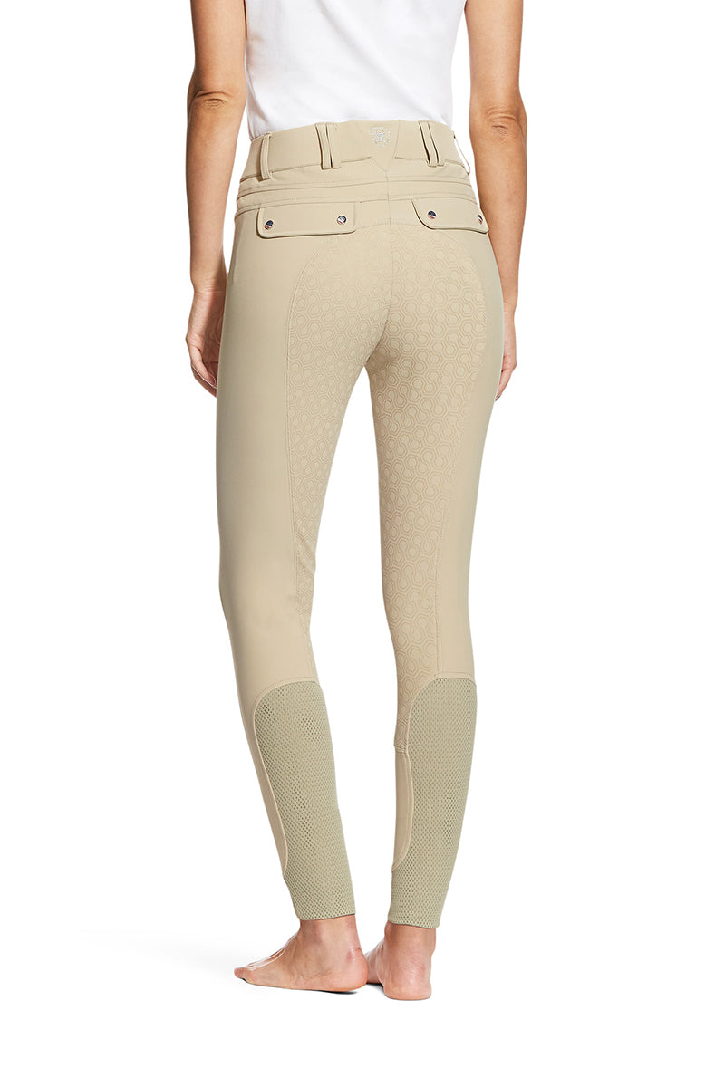 Ariat Women's Tri Factor Grip Full Seat Breech Tan