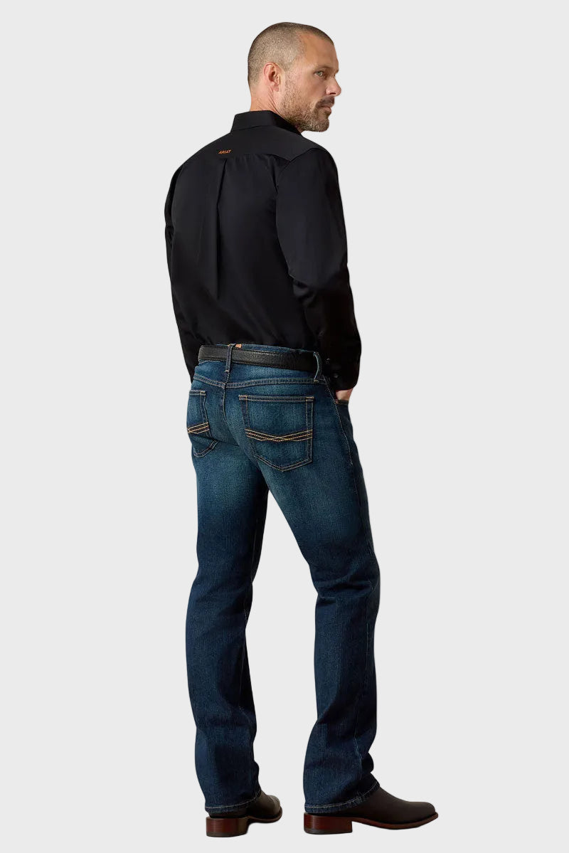 Ariat Men's M7 Rocker Stretch Legacy Straight Leg Jean Fremont