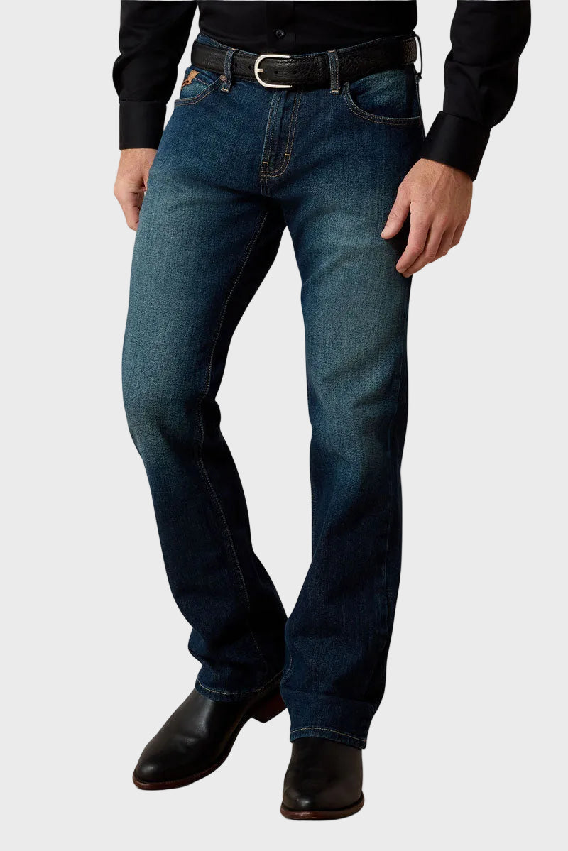 Ariat Men's M7 Rocker Stretch Legacy Straight Leg Jean Fremont