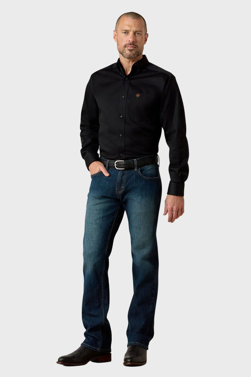 Ariat Men's M7 Rocker Stretch Legacy Straight Leg Jean Fremont