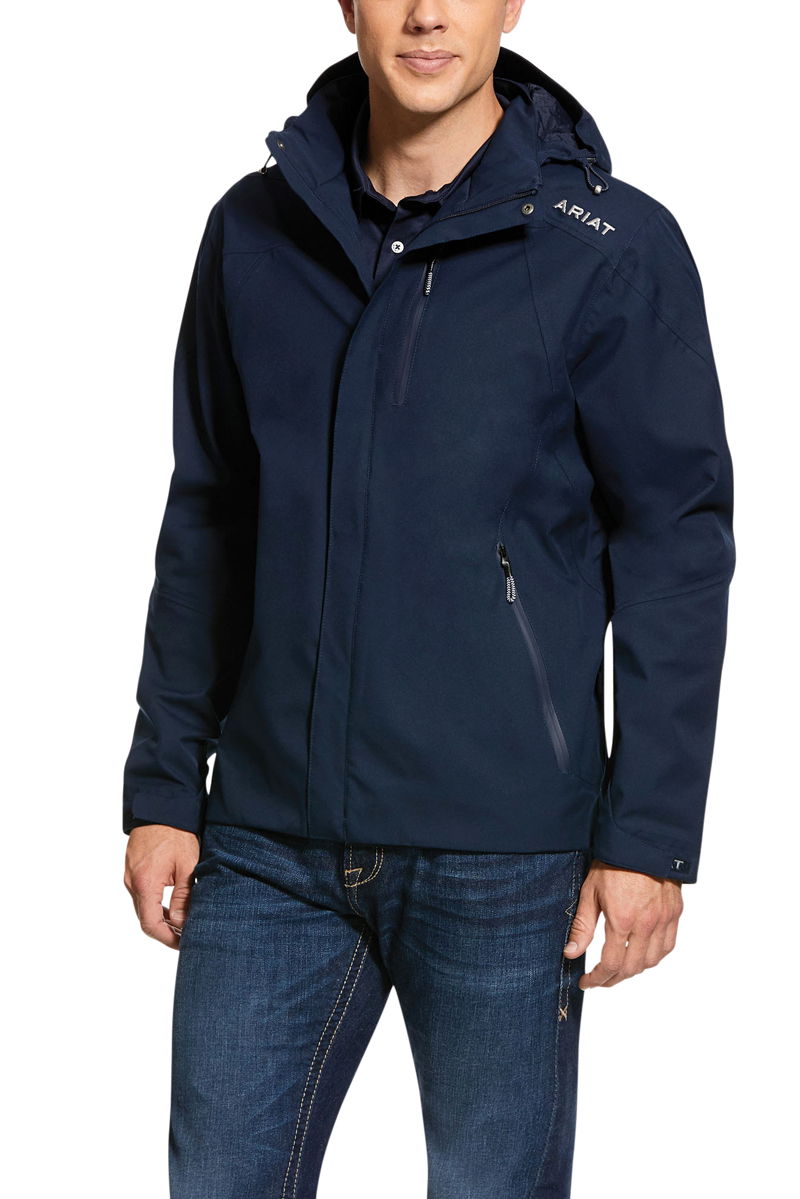 Ariat Men's Coastal Waterproof Jacket Navy