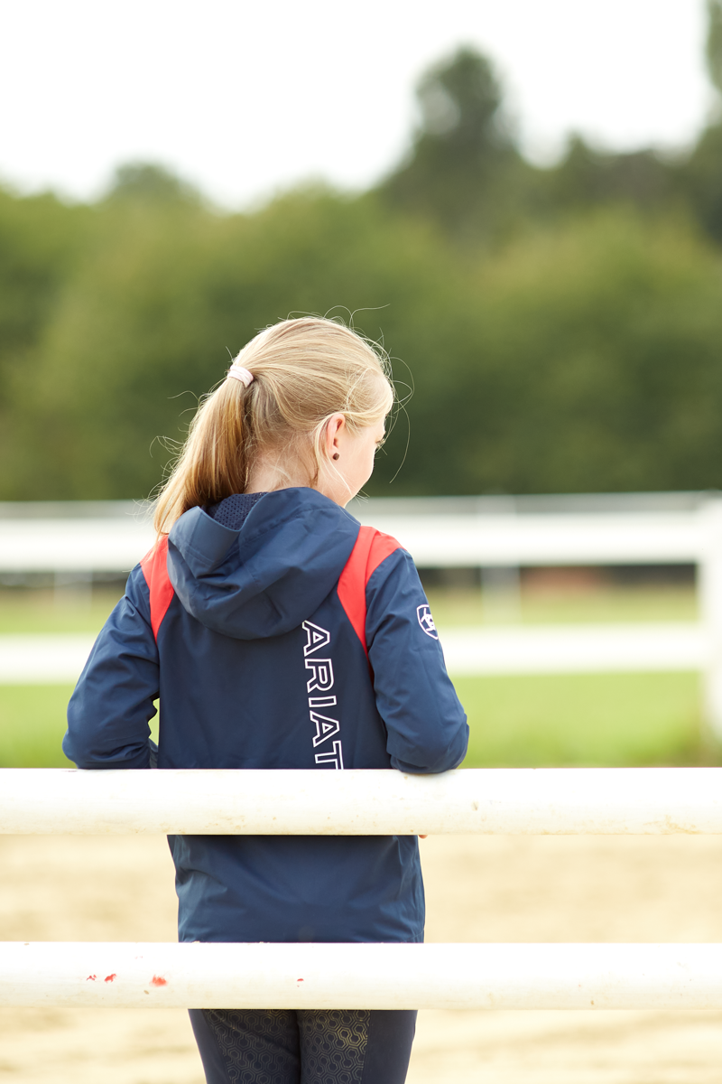 Ariat Kids Spectator Waterproof Jacket Team Navy