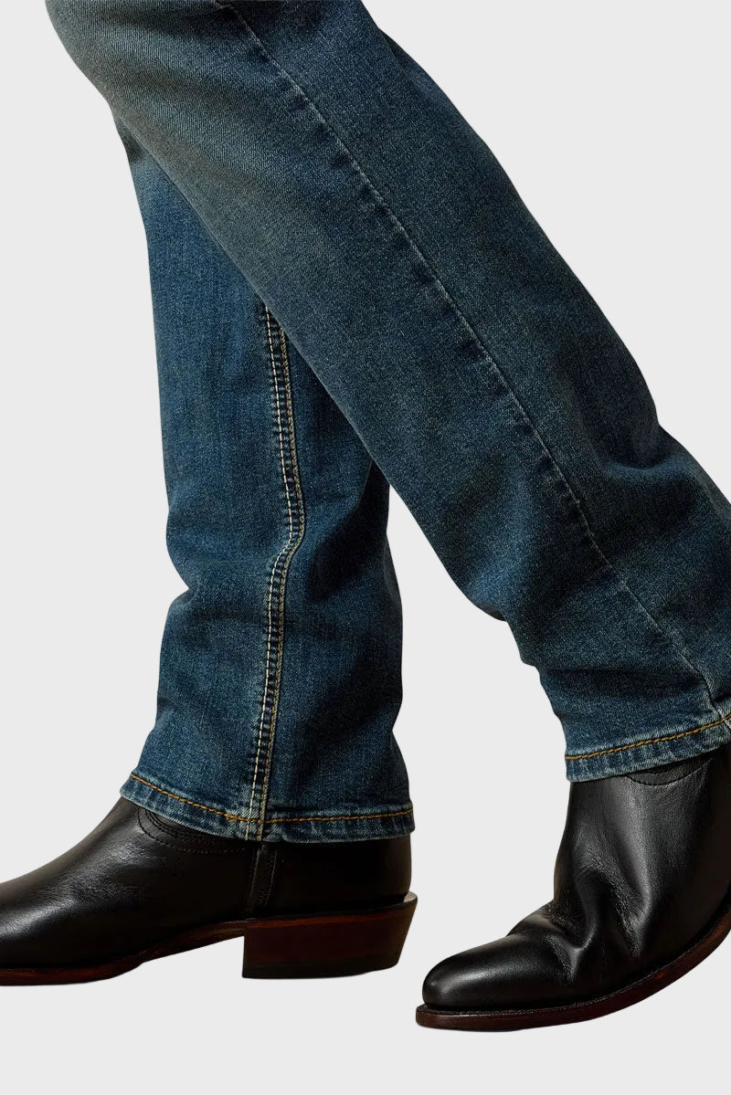 Ariat Men's Sebastian Slim Straight Leg Jean Grafton