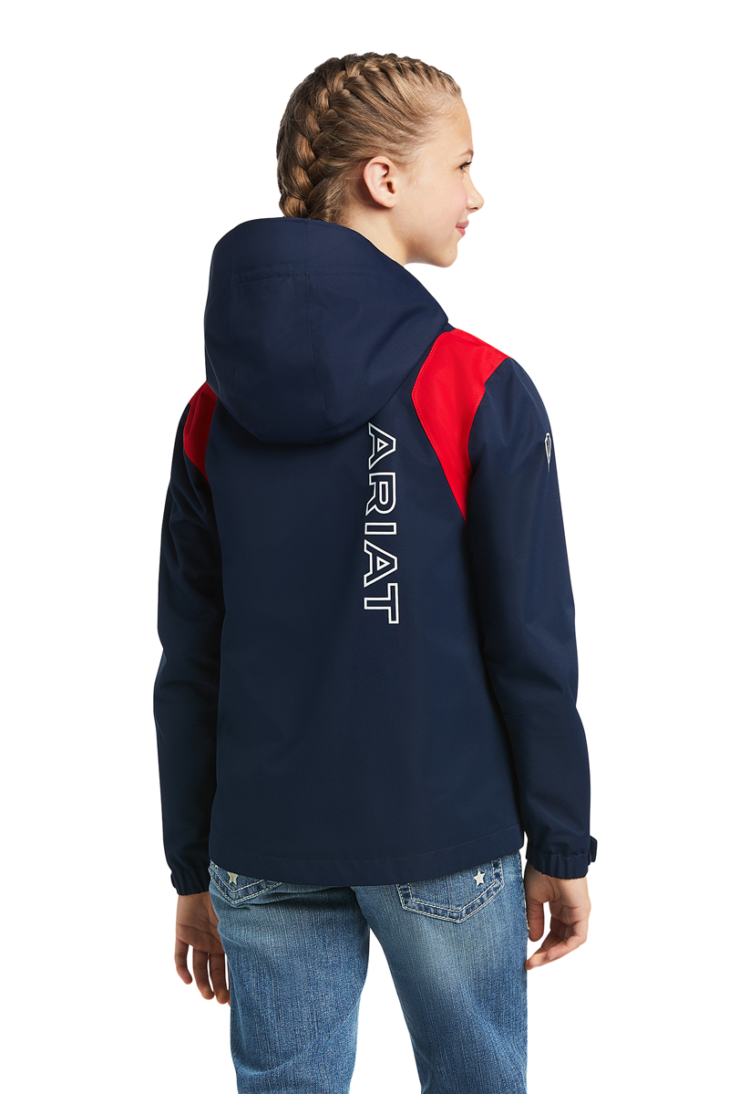 Ariat Kids Spectator Waterproof Jacket Team Navy