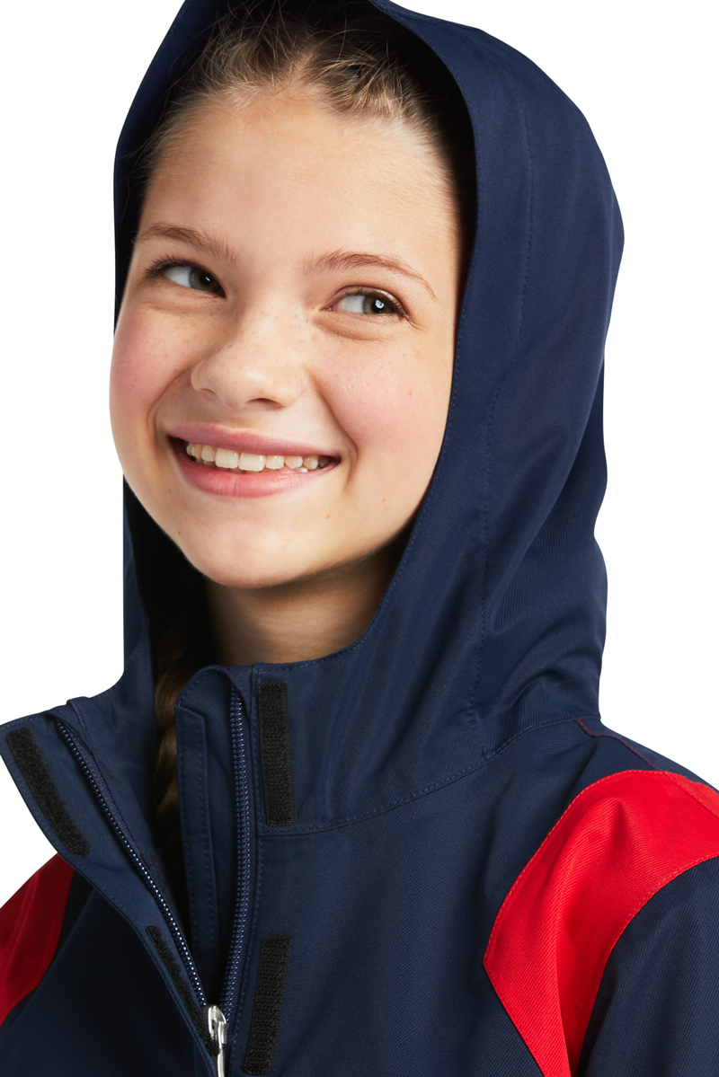 Ariat Kids Spectator Waterproof Jacket Team Navy