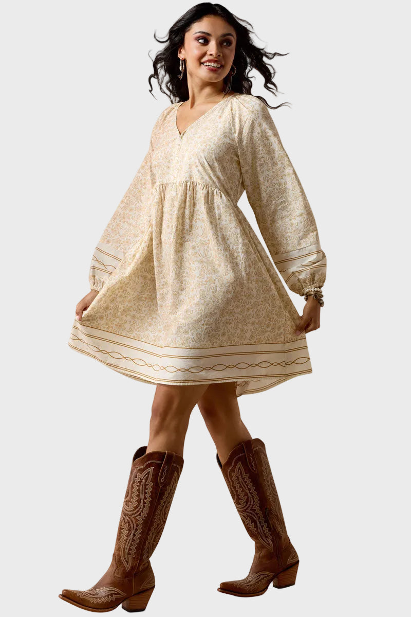 Ariat Casanova X Toe Western Boot Shades of Grain
