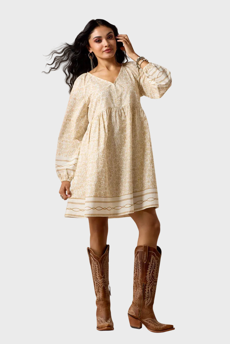 Ariat Casanova X Toe Western Boot Shades of Grain