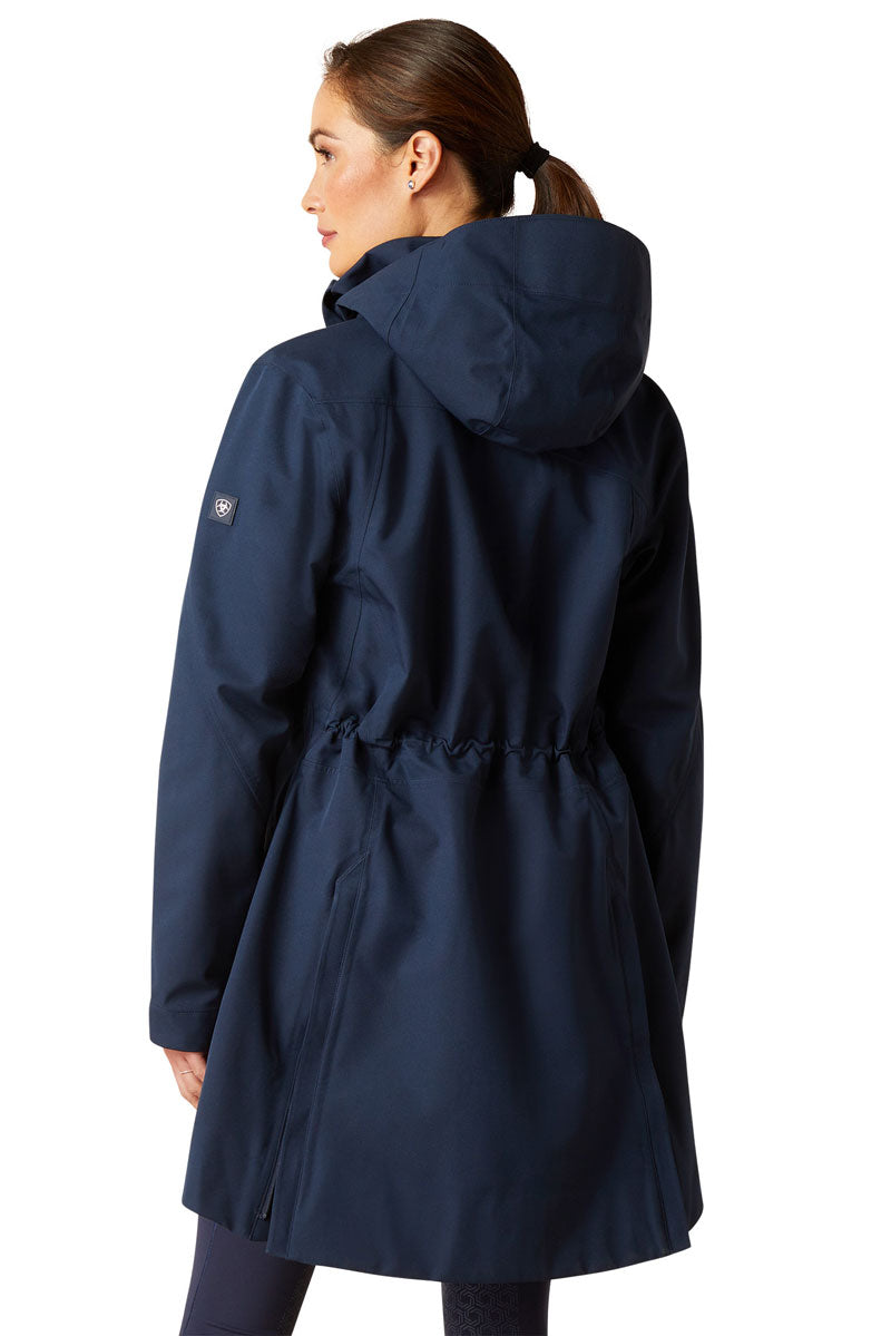 Ariat Coastal Long H20 Parka Navy