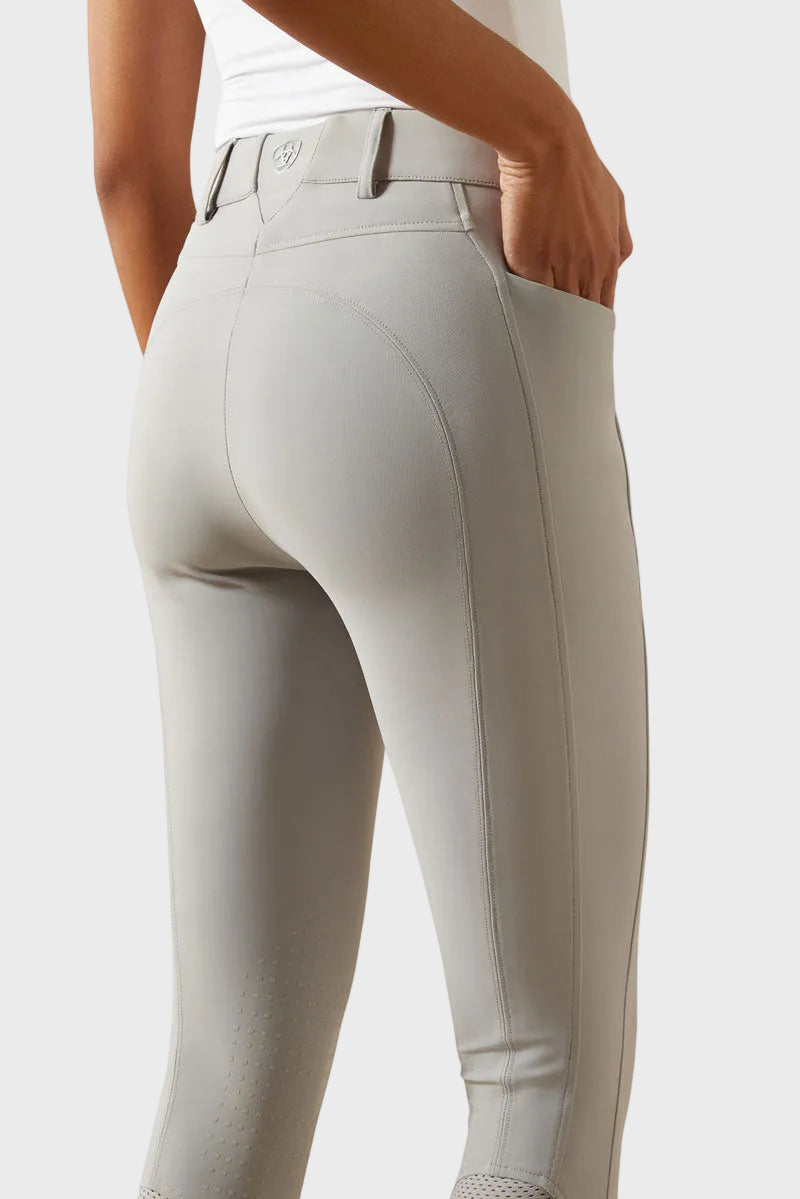 Ariat Tri Factor NT Knee Patch Breech Show Grey 