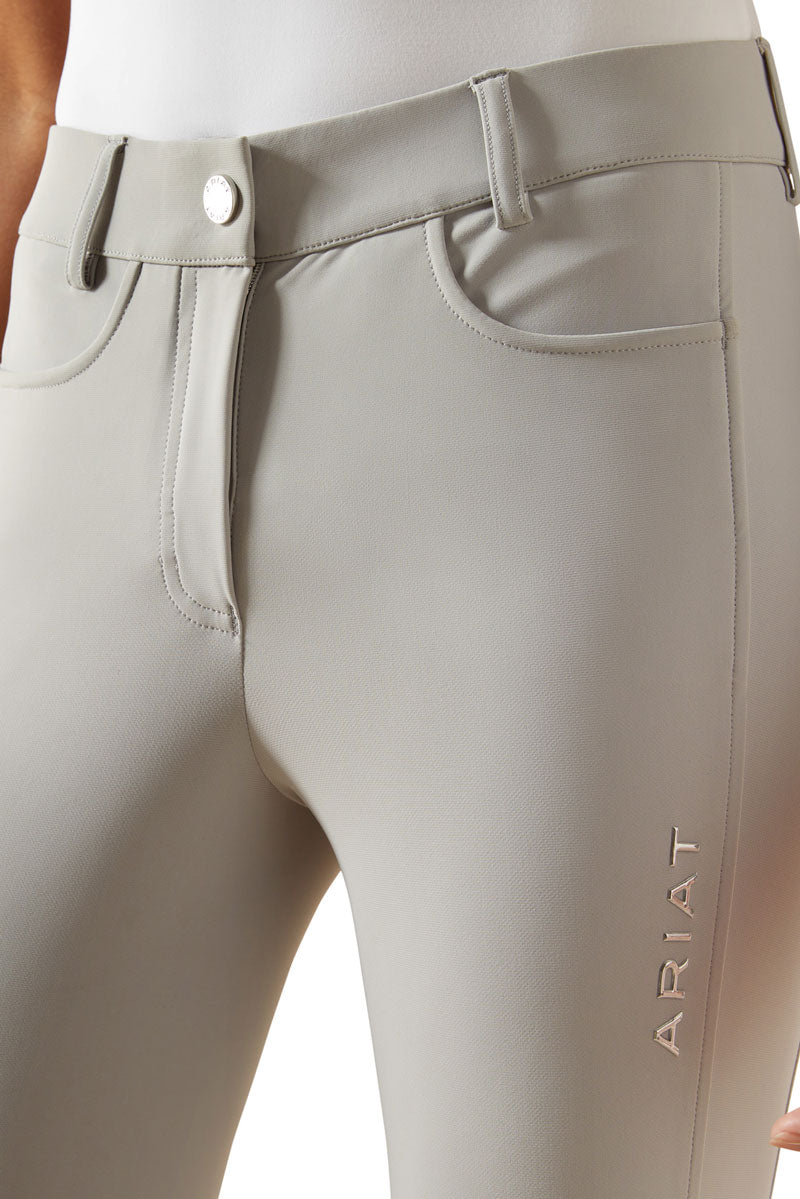 Ariat Tri Factor NT Knee Patch Breech Show Grey 