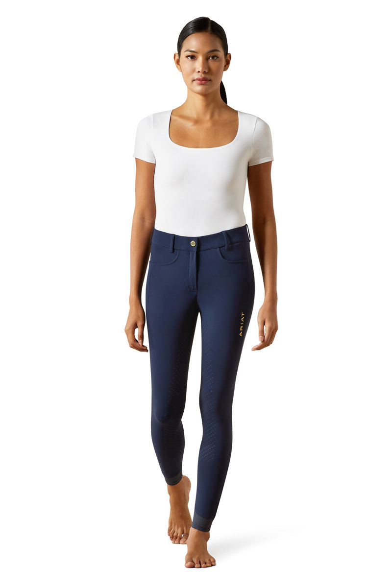 Ariat Tri Factor NT Half Grip Breech Navy