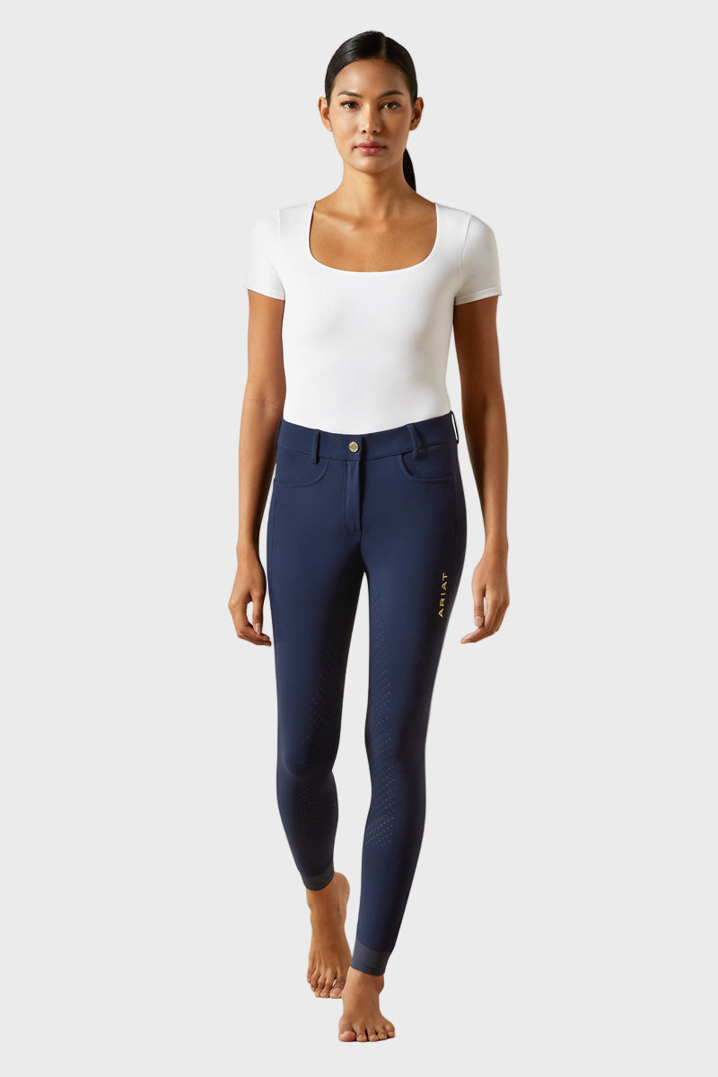 Ariat Tri Factor NT Half Grip Breech Navy