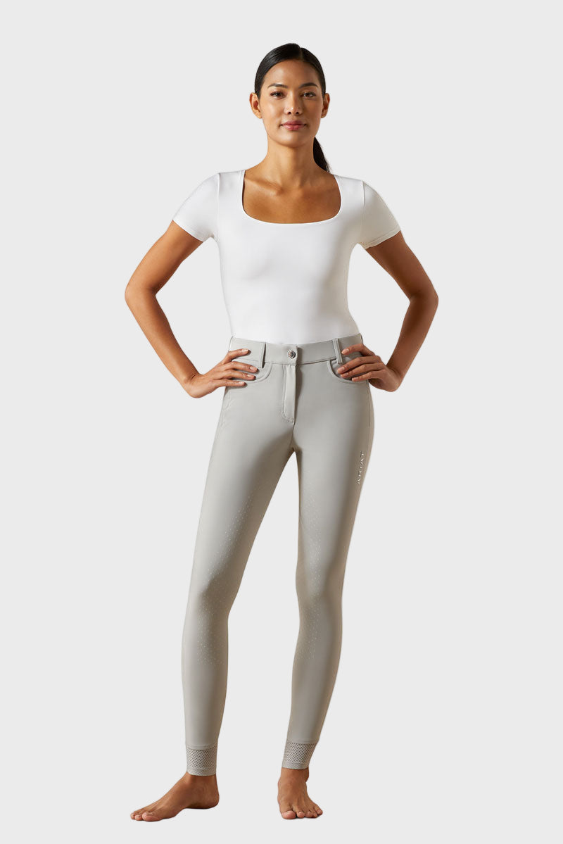 Ariat Tri Factor NT Full Grip Breech Show Grey 