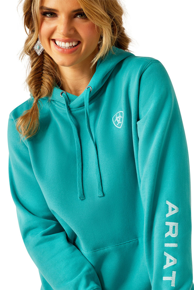 Ariat Logo 2.0 Hoodie Latigo Bay