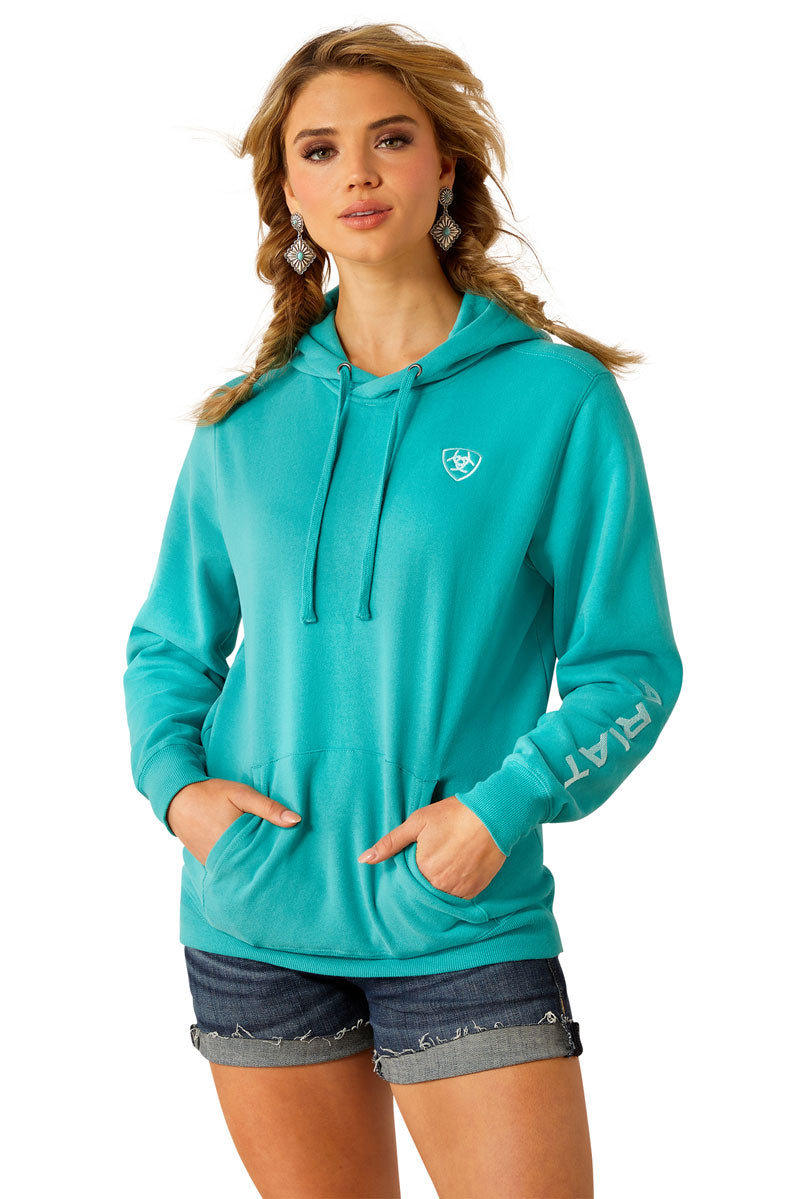 Ariat Logo 2.0 Hoodie Latigo Bay