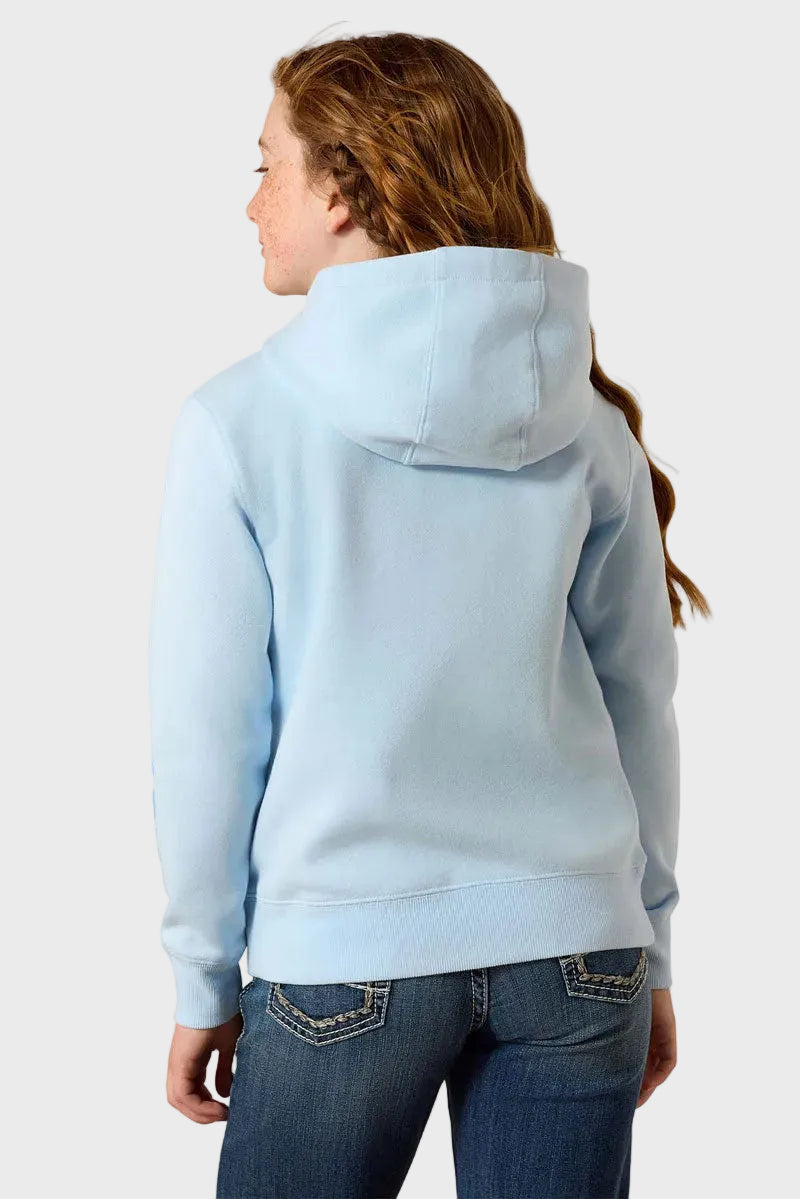 Ariat Girls 2.0 Hoodie Nantucket Breeze