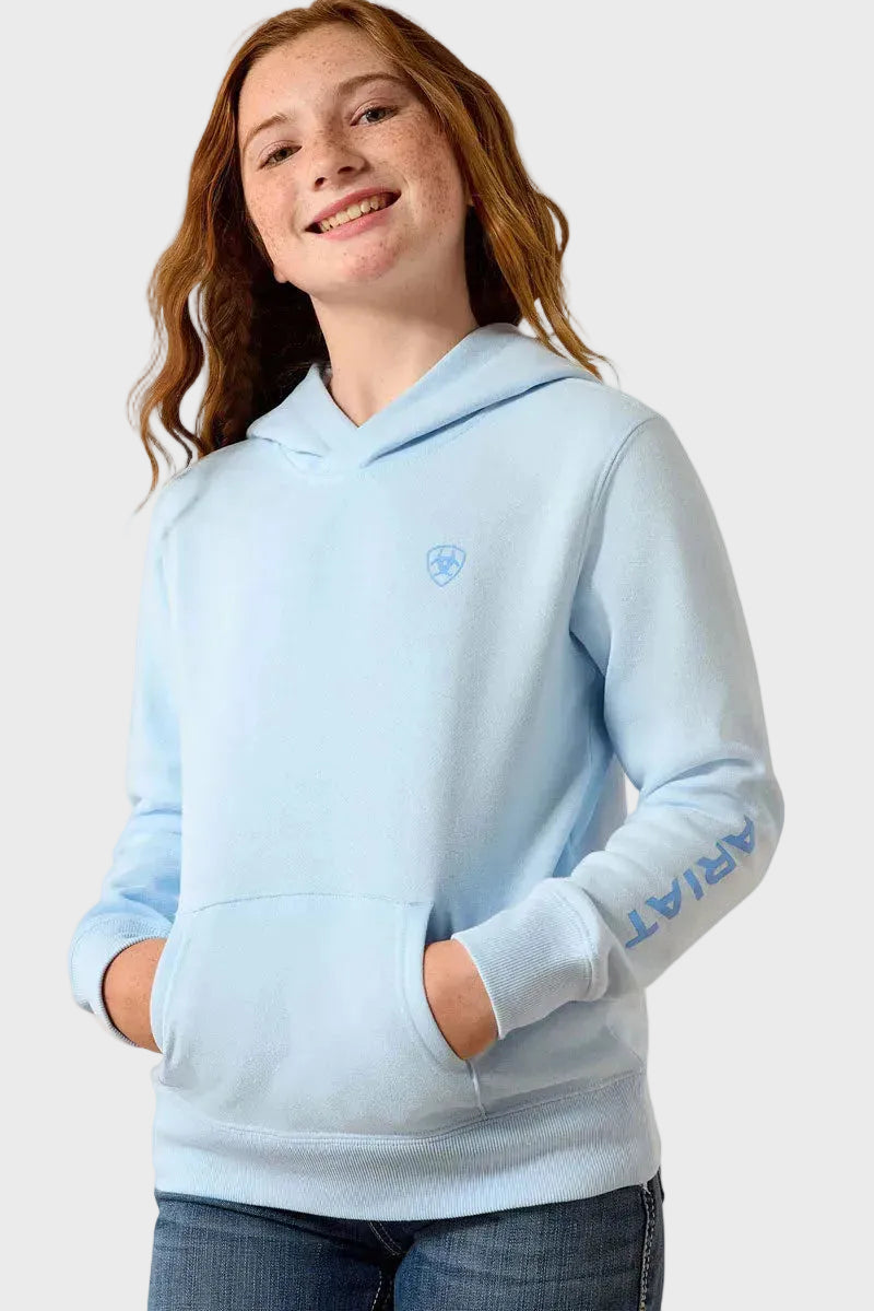 Ariat Girls 2.0 Hoodie Nantucket Breeze