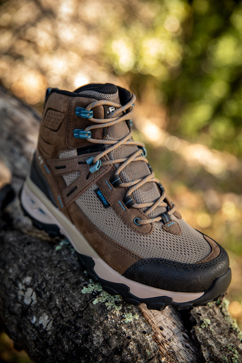Ariat Traverse Mid Waterproof Hiking Boot Brown Bark 