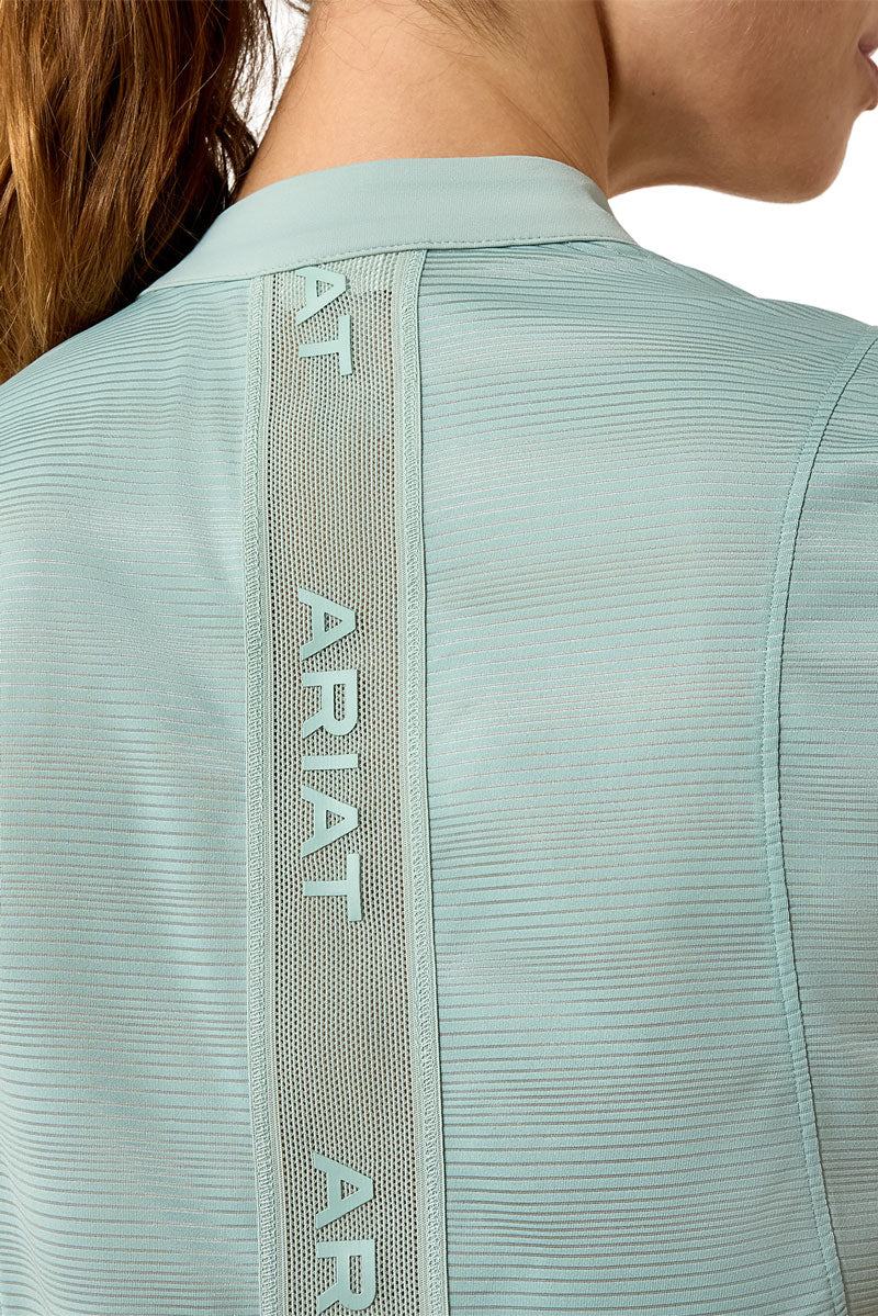 Ariat Breathe 1/2 Zip Base Layer Blue Surf 