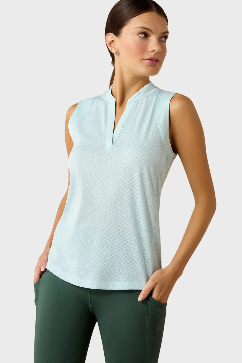Ariat Mesa Sleeveless Baselayer Starlight Blue 