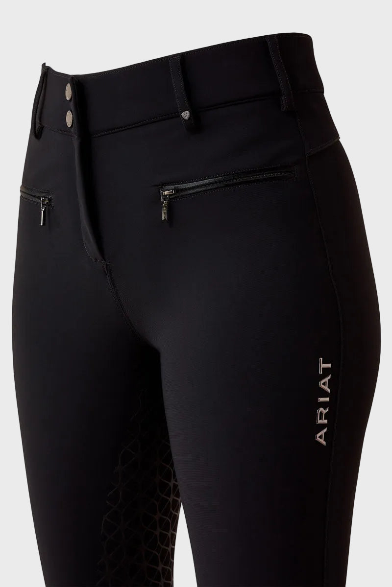 Ariat Tri Factor Allure Full Seat Breaches Black