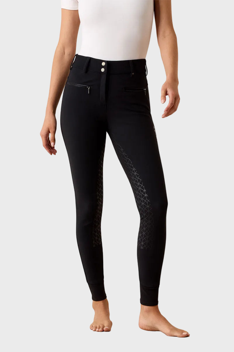 Ariat Tri Factor Allure Full Seat Breaches Black