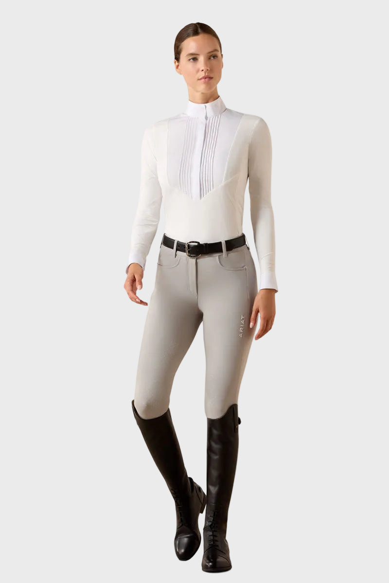 Ariat Solveil Long Sleeve Show Shirt White 