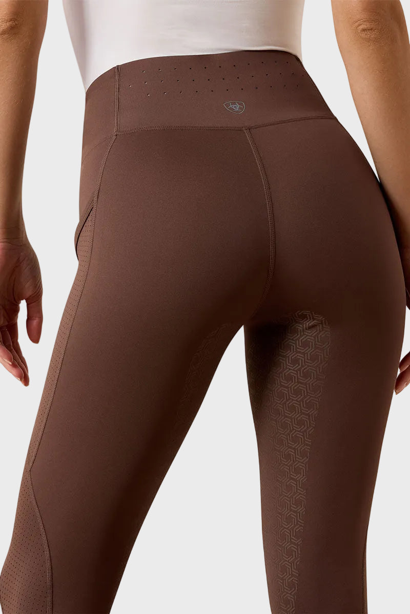 Ariat Breathe Eos Half Grip Tight Pommel Brown 