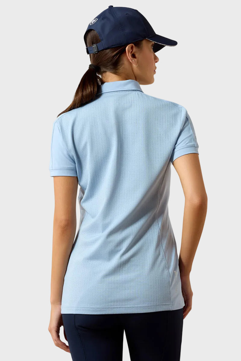 Ariat Bandera 1/4 Zip Polo Shirt St.Tropez