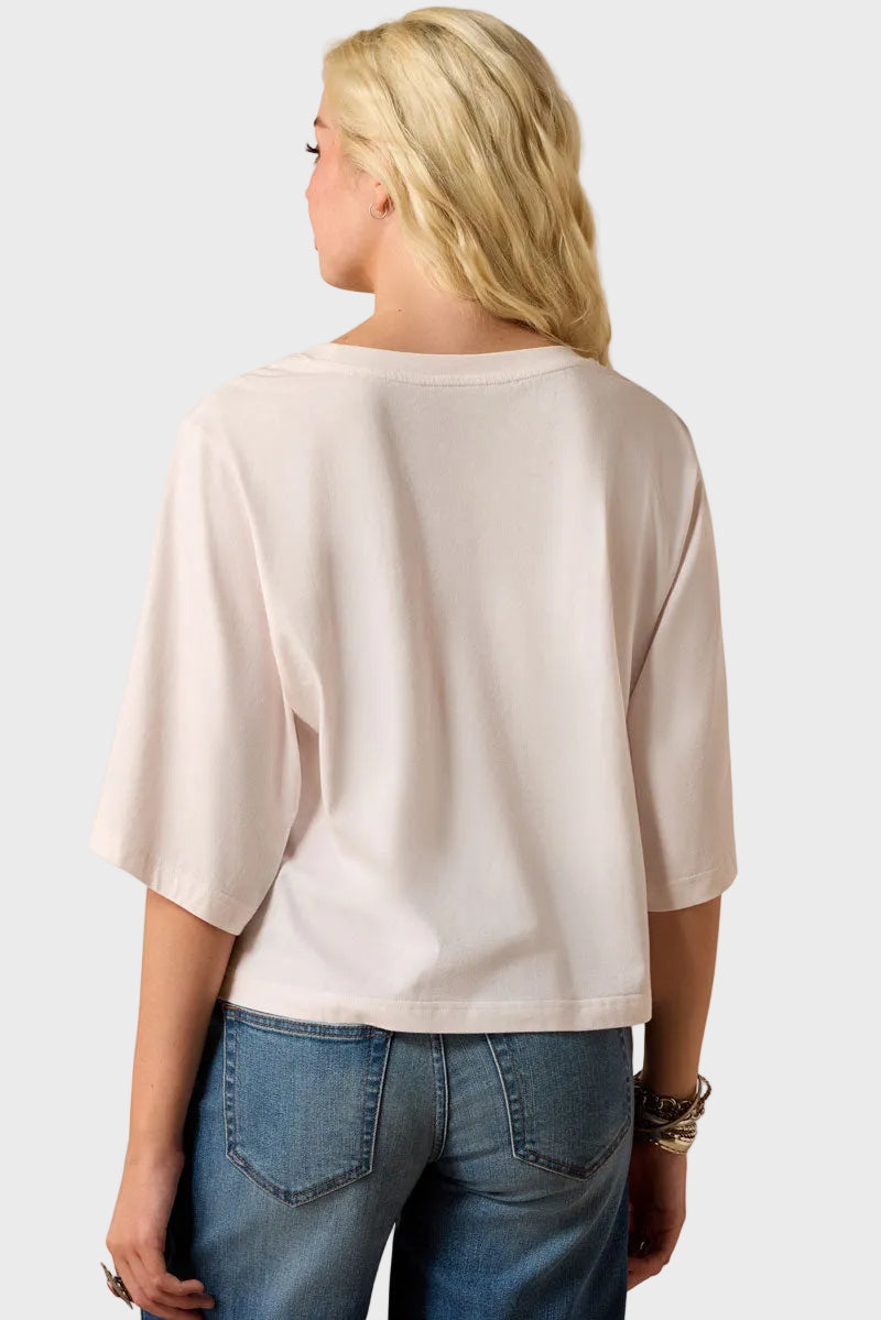 Ariat Western Wanderlust T-Shirt Sea Salt