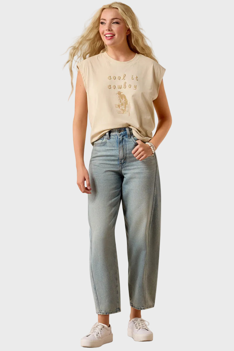 Ariat Cool It T-Shirt Oyster Grey