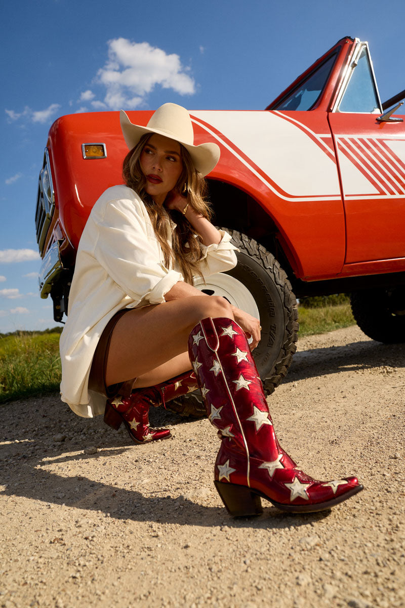 Ariat Cowboy Hat With Buckle Bone