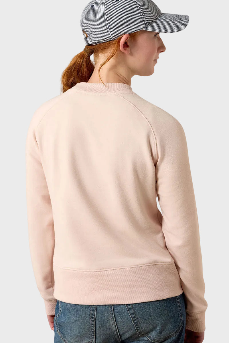 Ariat Girls Martine Sweatshirt Sepia Rose 