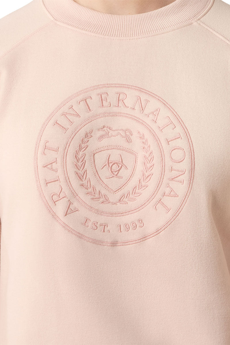 Ariat Girls Martine Sweatshirt Sepia Rose
