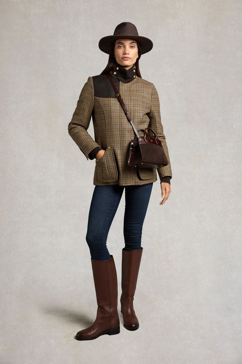 Holland Cooper Country Classic Jacket Abbot Check Tweed 
