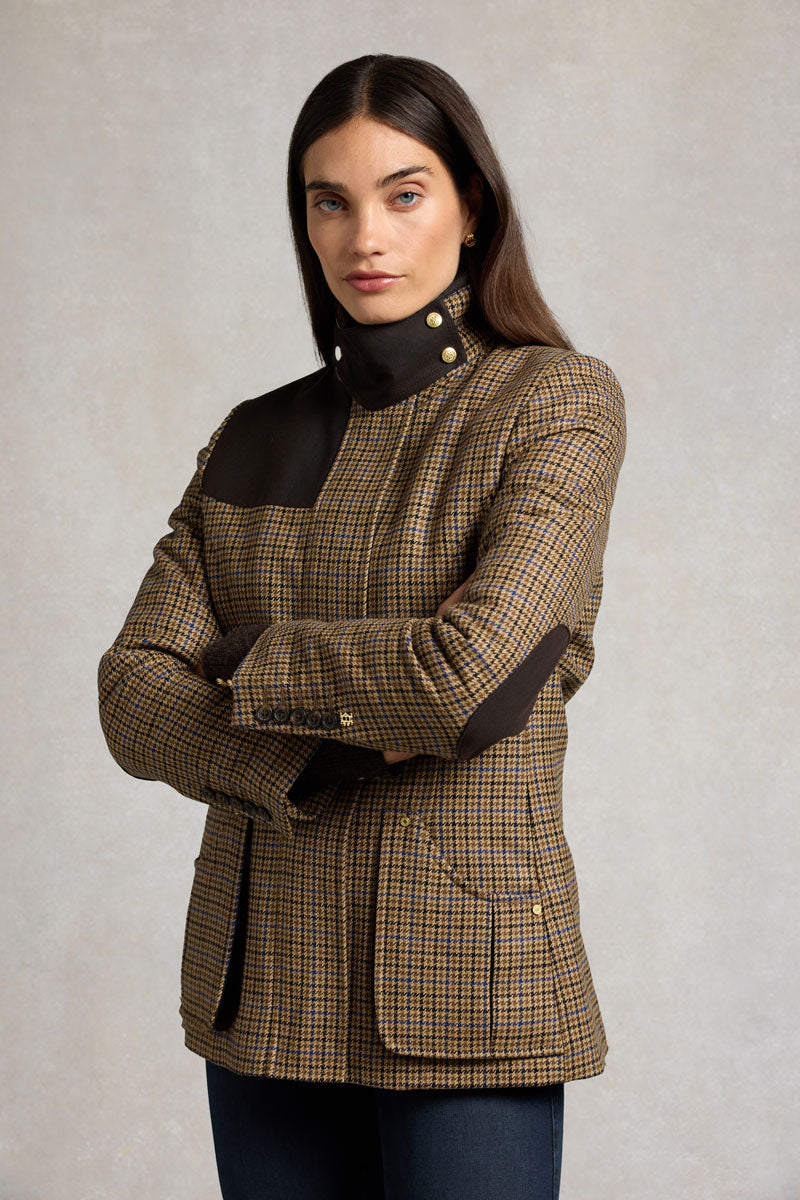 Holland Cooper Country Classic Jacket Abbot Check Tweed 