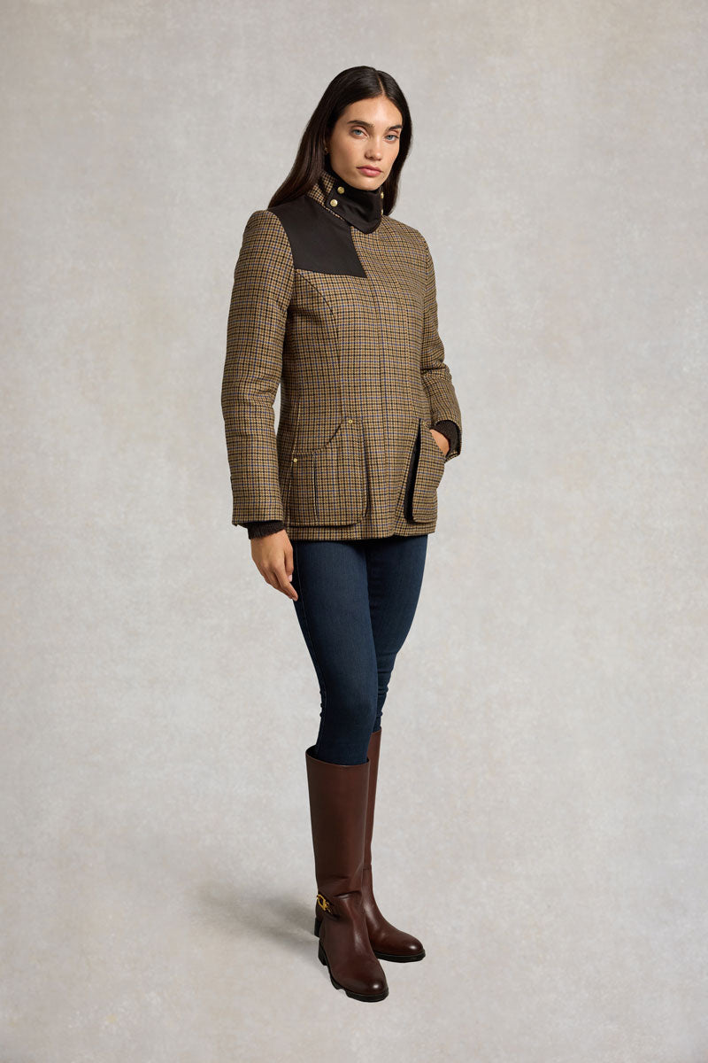 Holland Cooper Country Classic Jacket Abbot Check Tweed 
