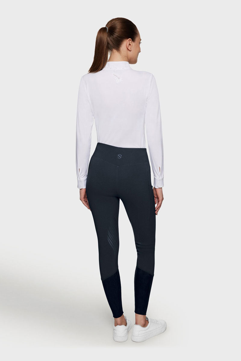 Samshield Alpha Knee Grip Breeches Navy