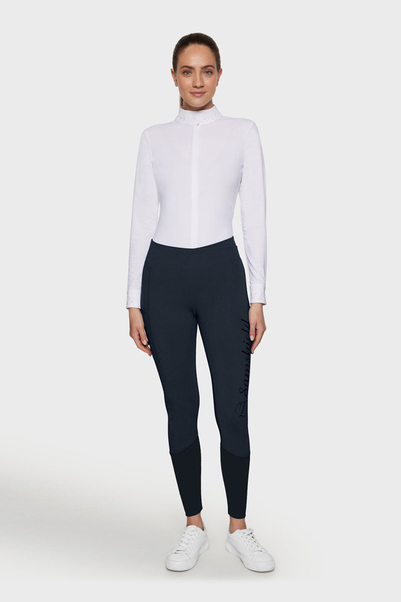 Samshield Alpha Knee Grip Breeches Navy