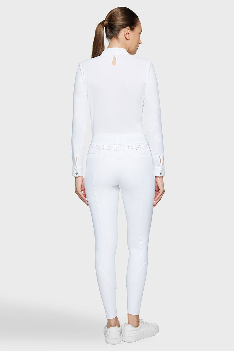 Samshield Capucine Full Grip Breeches White