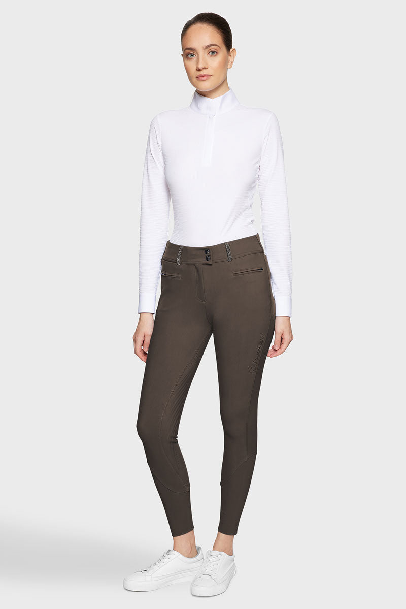 Samshield Clara Premium Full Grip Breeches Mocha