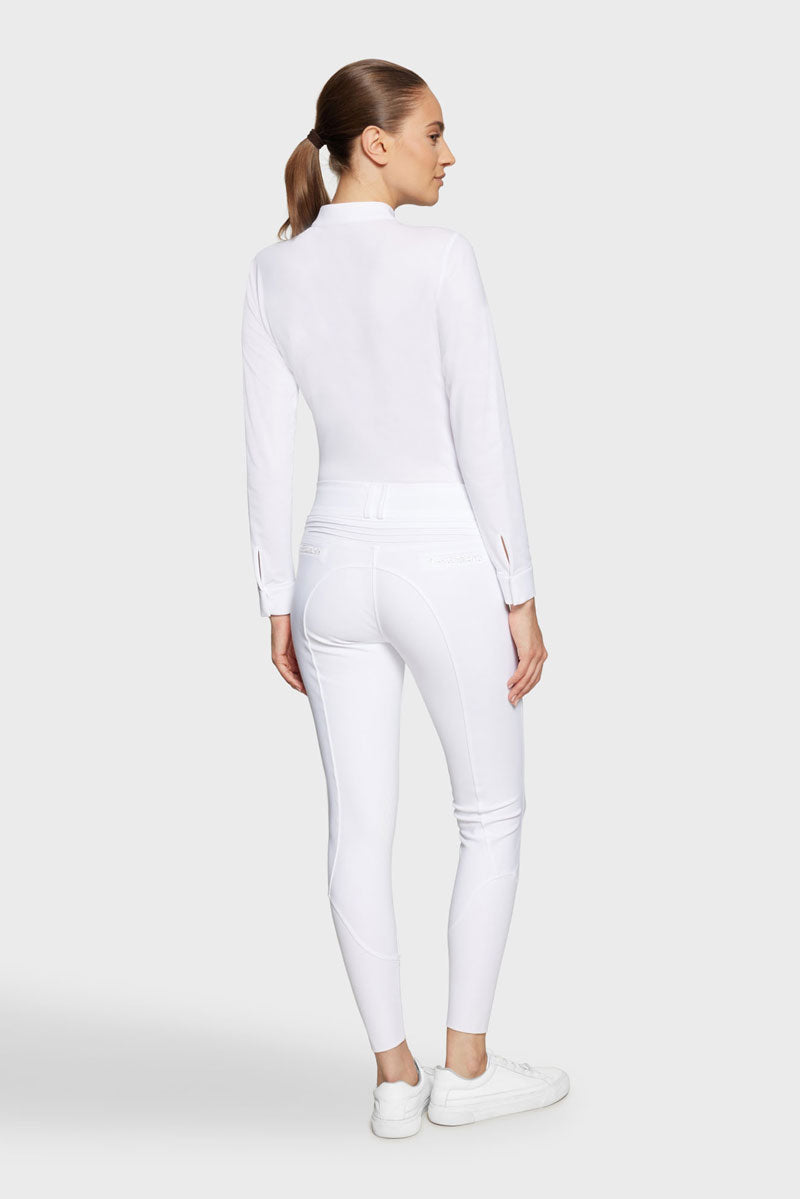 Samshield Clara Premium Knee Grip Breeches White