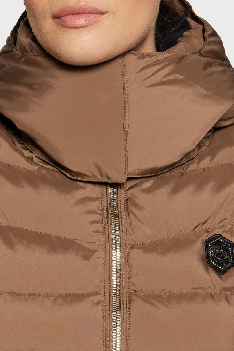 Samshield Courchevel Puffer Jacket Camel Metal Eclipse