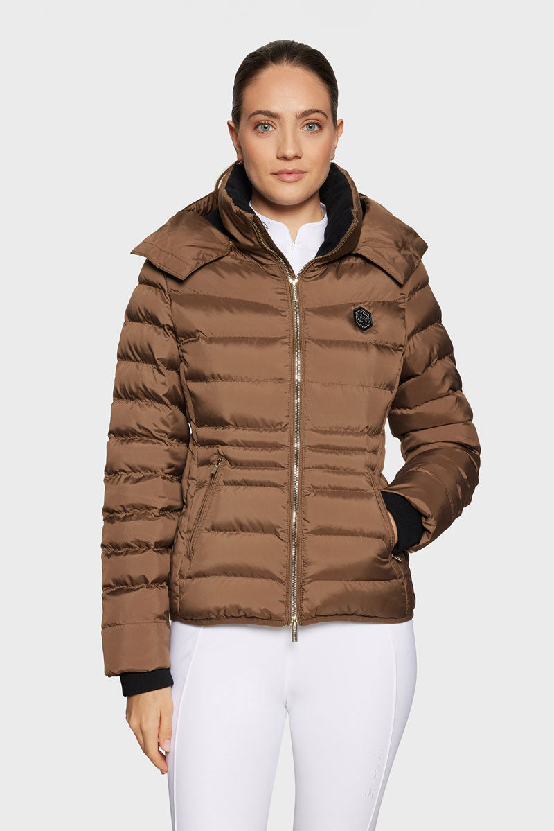 Samshield Courchevel Puffer Jacket Camel Metal Eclipse