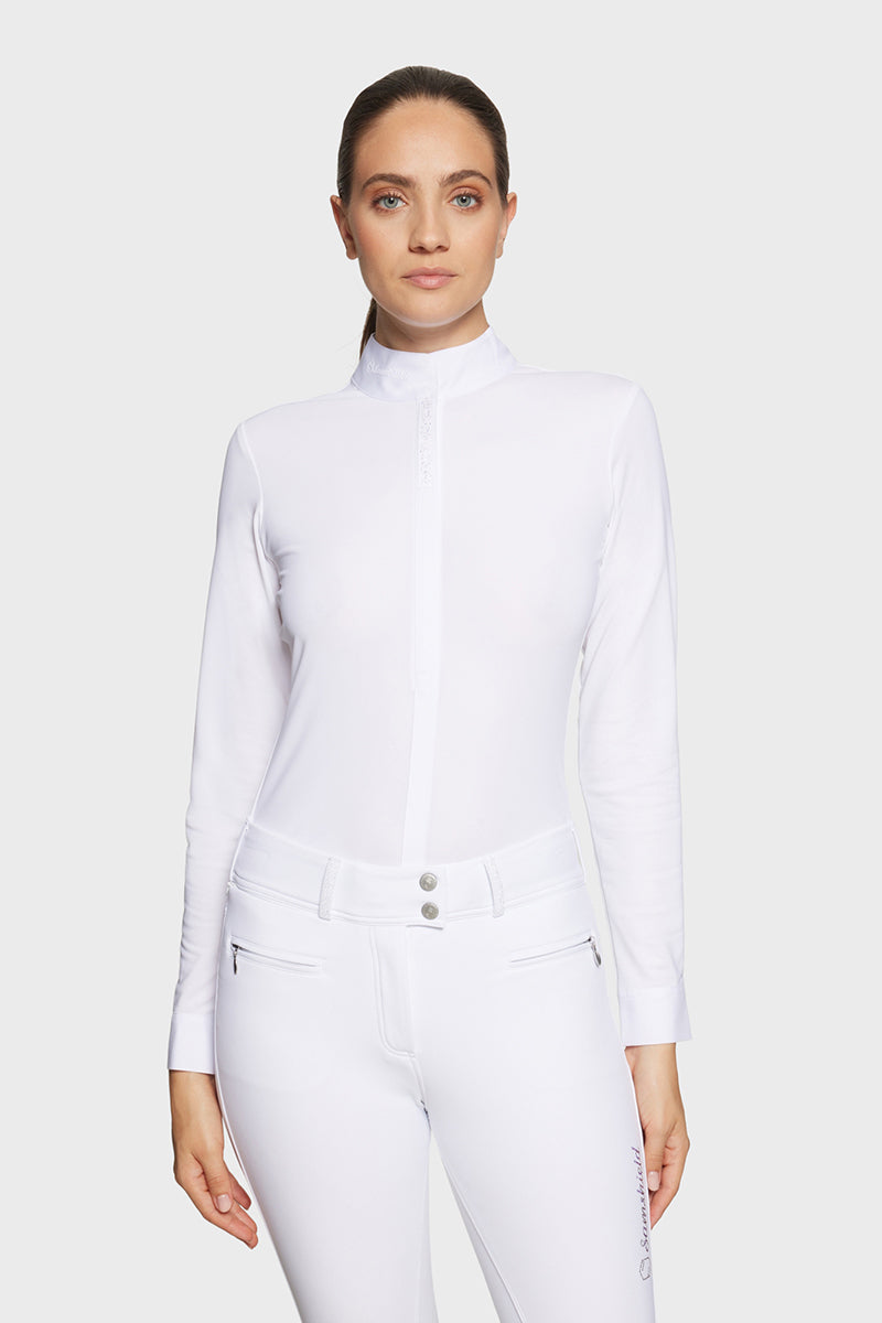 Samshield Julia Premium LS Show Shirt White